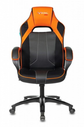 Кресло игровое Бюрократ VIKING 2 AERO ORANGE черный/оранжевый в Сысерти - sysert.ok-mebel.com | фото 2