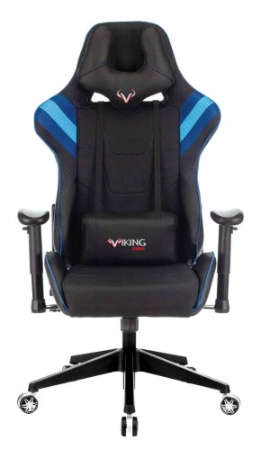 Кресло игровое Бюрократ VIKING 4 AERO BLUE черный/синий в Сысерти - sysert.ok-mebel.com | фото 3