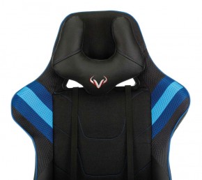 Кресло игровое Бюрократ VIKING 4 AERO BLUE черный/синий в Сысерти - sysert.ok-mebel.com | фото 6
