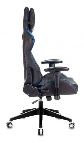 Кресло игровое Бюрократ VIKING 4 AERO BLUE черный/синий в Сысерти - sysert.ok-mebel.com | фото 8