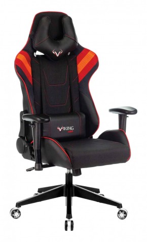 Кресло игровое Бюрократ VIKING 4 AERO RED черный/красный в Сысерти - sysert.ok-mebel.com | фото