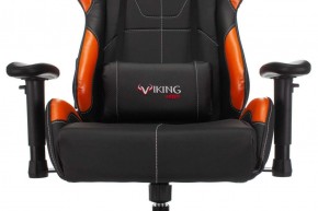 Кресло игровое Бюрократ VIKING 5 AERO ORANGE черный/оранжевый в Сысерти - sysert.ok-mebel.com | фото 7