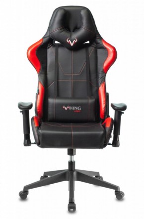 Кресло игровое Бюрократ VIKING 5 AERO RED черный/красный в Сысерти - sysert.ok-mebel.com | фото 3