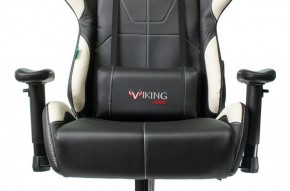 Кресло игровое Бюрократ VIKING 5 AERO WHITE черный/белый в Сысерти - sysert.ok-mebel.com | фото 7