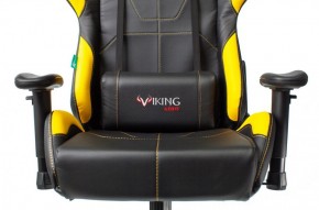 Кресло игровое Бюрократ VIKING 5 AERO YELLOW черный/желтый в Сысерти - sysert.ok-mebel.com | фото 7