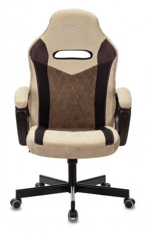 Кресло игровое Бюрократ VIKING 6 KNIGHT BR FABRIC коричневый/бежевый в Сысерти - sysert.ok-mebel.com | фото 2