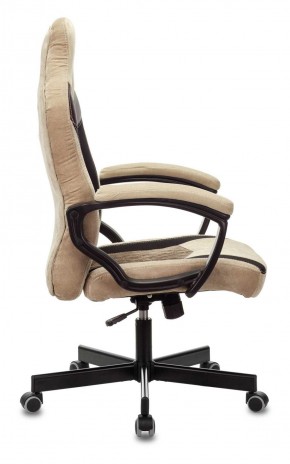 Кресло игровое Бюрократ VIKING 6 KNIGHT BR FABRIC коричневый/бежевый в Сысерти - sysert.ok-mebel.com | фото 3
