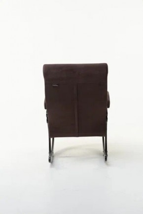 Кресло-качалка КОРСИКА 34-Т-AC (кофе) в Сысерти - sysert.ok-mebel.com | фото 2
