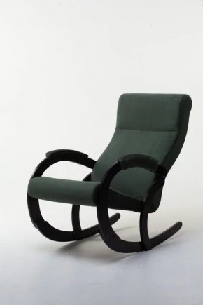 Кресло-качалка КОРСИКА 34-Т-AG (зеленый) в Сысерти - sysert.ok-mebel.com | фото 1