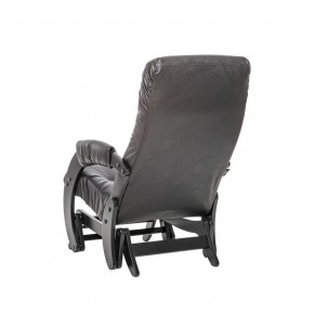 Кресло-качалка Модель 68 (Leset Футура) Венге, к/з Dundi 108 в Сысерти - sysert.ok-mebel.com | фото 4