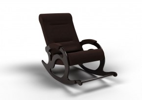 Кресло-качалка Тироль 12-Т-ГР (ткань/венге) ГРАФИТ в Сысерти - sysert.ok-mebel.com | фото