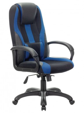Кресло компьютерное BRABIX PREMIUM "Rapid GM-102" (экокожа/ткань, черное/синее) 532106 в Сысерти - sysert.ok-mebel.com | фото