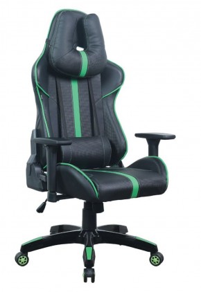 Кресло компьютерное BRABIX "GT Carbon GM-120" (черное/зеленое) 531929 в Сысерти - sysert.ok-mebel.com | фото