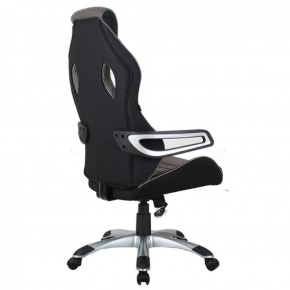 Кресло компьютерное BRABIX Techno GM-002 (ткань) черное/серое, вставки белые (531815) в Сысерти - sysert.ok-mebel.com | фото 5