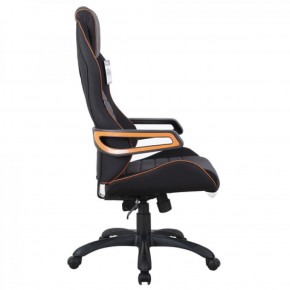 Кресло компьютерное BRABIX Techno Pro GM-003 (ткань черное/серое, вставки оранжевые) 531813 в Сысерти - sysert.ok-mebel.com | фото 3