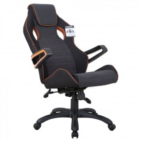 Кресло компьютерное BRABIX Techno Pro GM-003 (ткань черное/серое, вставки оранжевые) 531813 в Сысерти - sysert.ok-mebel.com | фото 8