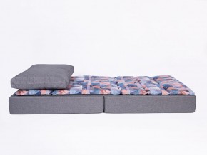 Кресло-кровать бескаркасное Харви (коричневый-геометрия браун) в Сысерти - sysert.ok-mebel.com | фото 3