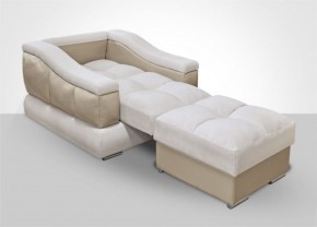 Кресло-кровать + Пуф Голливуд (ткань до 300) НПБ в Сысерти - sysert.ok-mebel.com | фото 4