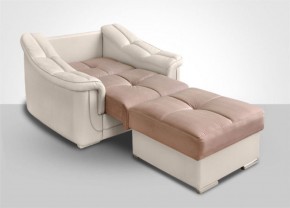 Кресло-кровать + Пуф Кристалл (ткань до 300) НПБ в Сысерти - sysert.ok-mebel.com | фото 3