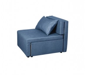 Кресло-кровать Милена (синий) Велюр в Сысерти - sysert.ok-mebel.com | фото