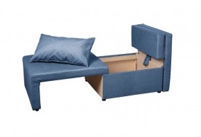 Кресло-кровать Милена (синий) Велюр в Сысерти - sysert.ok-mebel.com | фото 2