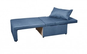 Кресло-кровать Милена (синий) Велюр в Сысерти - sysert.ok-mebel.com | фото 4