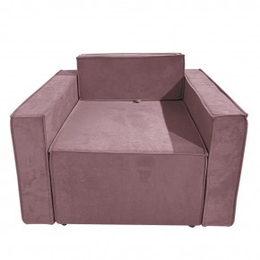 Кресло-кровать Принц КК1-ВР (велюр розовый) в Сысерти - sysert.ok-mebel.com | фото