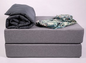 Кресло-кровать-пуф бескаркасное Прайм (мехико серый-графит) в Сысерти - sysert.ok-mebel.com | фото 5