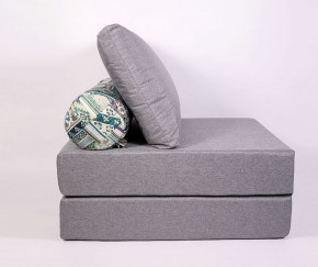 Кресло-кровать-пуф бескаркасное Прайм (Серый) в Сысерти - sysert.ok-mebel.com | фото 3