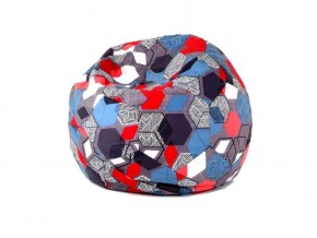 Кресло-мешок Мяч M (Geometry Slate) в Сысерти - sysert.ok-mebel.com | фото 1