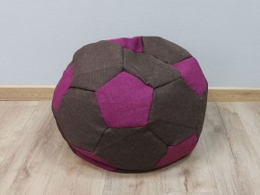 Кресло-мешок Мяч S (Savana Chocolate-Savana Berry) в Сысерти - sysert.ok-mebel.com | фото