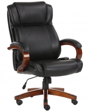 Кресло офисное BRABIX PREMIUM "Magnum EX-701" (дерево, рециклированная кожа, черное) 531827 в Сысерти - sysert.ok-mebel.com | фото