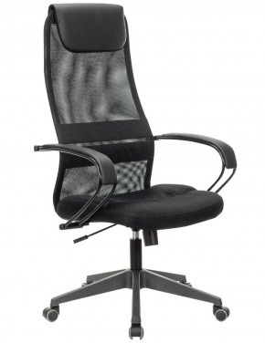 Кресло офисное BRABIX PREMIUM "Stalker EX-608 PL" (ткань-сетка/кожзам, черное) 532090 в Сысерти - sysert.ok-mebel.com | фото