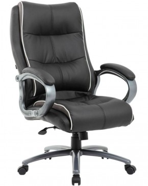 Кресло офисное BRABIX PREMIUM "Strong HD-009" (экокожа черная, ткань серая) 531945 в Сысерти - sysert.ok-mebel.com | фото