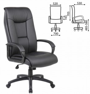 Кресло офисное BRABIX PREMIUM "Work EX-513" (экокожа, черное) 531943 в Сысерти - sysert.ok-mebel.com | фото 2