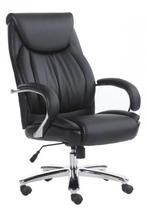 Кресло офисное BRABIX "Advance EX-575" (хром/экокожа/черное) 531825 в Сысерти - sysert.ok-mebel.com | фото 1