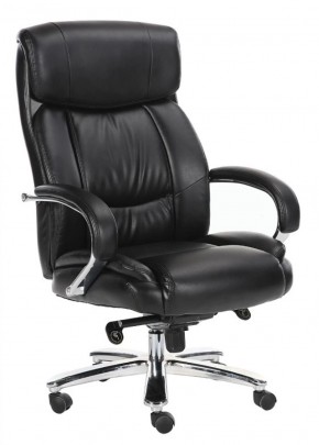 Кресло офисное BRABIX "Direct EX-580" (хром/рециклированная кожа/черное) 531824 в Сысерти - sysert.ok-mebel.com | фото