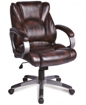 Кресло офисное BRABIX "Eldorado EX-504" (коричневое) 530875 в Сысерти - sysert.ok-mebel.com | фото