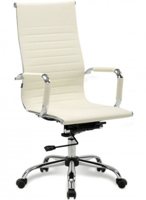 Кресло офисное BRABIX "Energy EX-509" (экокожа, хром, бежевое) 531166 в Сысерти - sysert.ok-mebel.com | фото