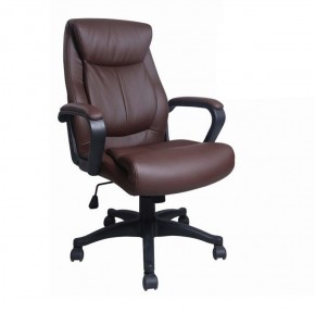 Кресло офисное BRABIX "Enter EX-511" (экокожа/коричневая) 531163 в Сысерти - sysert.ok-mebel.com | фото 1