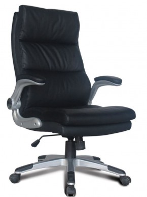 Кресло офисное BRABIX "Fregat EX-510" (рециклированная кожа, черное) 530863 в Сысерти - sysert.ok-mebel.com | фото