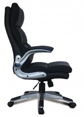 Кресло офисное BRABIX "Fregat EX-510" (рециклированная кожа, черное) 530863 в Сысерти - sysert.ok-mebel.com | фото 3