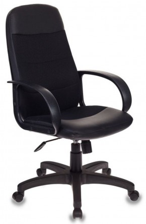 Кресло руководителя Бюрократ CH-808AXSN/LBL+TW-11 черный в Сысерти - sysert.ok-mebel.com | фото