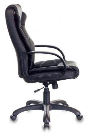 Кресло руководителя Бюрократ CH-839/BLACK черный Пегас в Сысерти - sysert.ok-mebel.com | фото 3