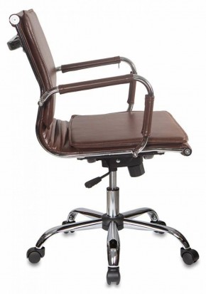 Кресло руководителя Бюрократ CH-993-LOW/BROWN коричневый в Сысерти - sysert.ok-mebel.com | фото 2