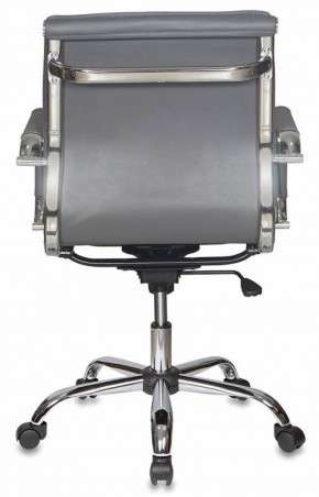 Кресло руководителя Бюрократ CH-993-LOW/GREY серый в Сысерти - sysert.ok-mebel.com | фото 4