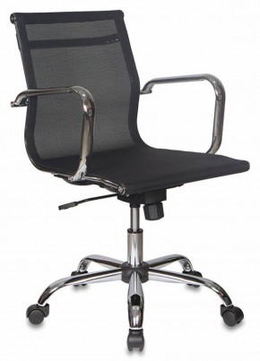 Кресло руководителя Бюрократ CH-993-LOW/M01 черный в Сысерти - sysert.ok-mebel.com | фото