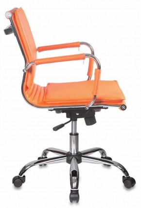 Кресло руководителя Бюрократ CH-993-LOW/ORANGE оранжевый в Сысерти - sysert.ok-mebel.com | фото 2