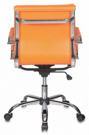 Кресло руководителя Бюрократ CH-993-LOW/ORANGE оранжевый в Сысерти - sysert.ok-mebel.com | фото 4
