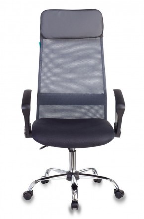 Кресло руководителя Бюрократ KB-6N/SL/DG/TW-12 серый в Сысерти - sysert.ok-mebel.com | фото 2